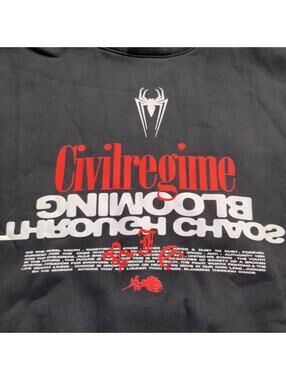 Civil Spiderman Collab Hood NWT Medium Marvel Comics